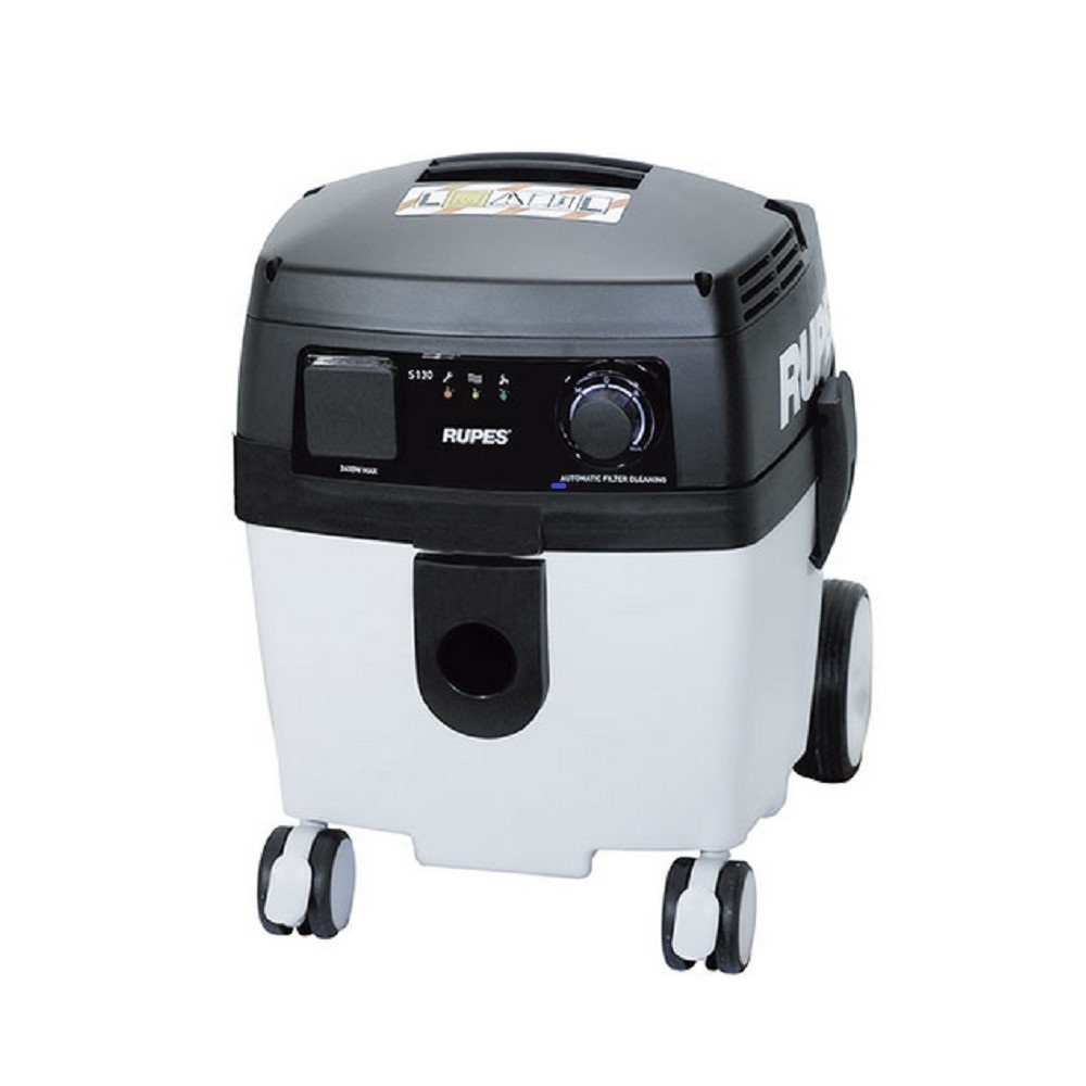 ASPIRATORE S130EPL 30LT autopulente - sensore di liquidi - collegamento elettrico e pneumatico RUPES