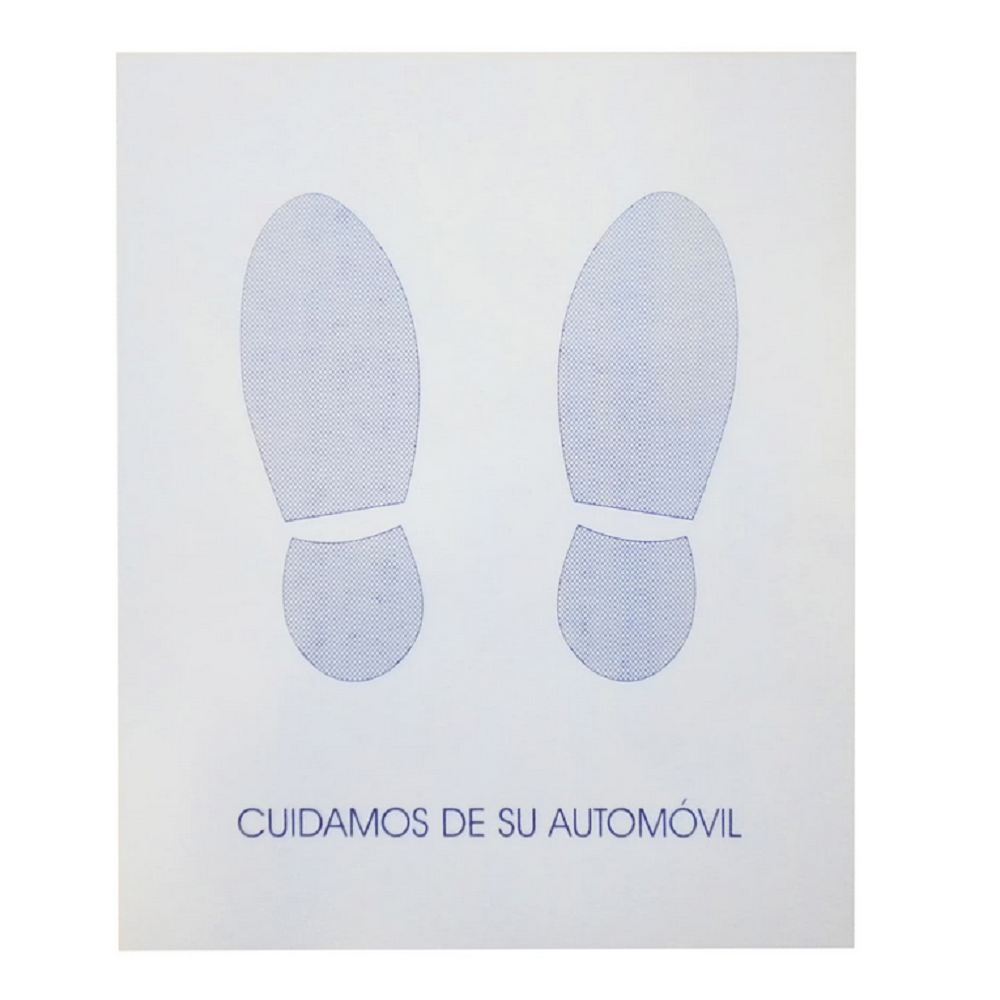 Copritappeto carta laminata in plastica 44 x 54cm CF 500 pz