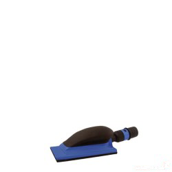 TASSELLO MANUALE CARTEGGIATURA con aspirazione 80X150. Velcro, 8 fori, Blu