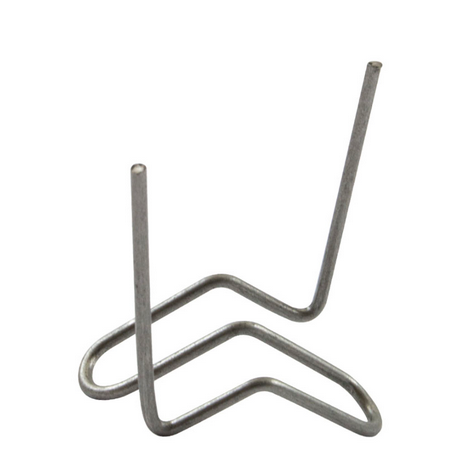 GRAFFETTE ONDINA UNIPLAST FMM di base ø 0,8 mm Conf. 100 PZ acciaio inox nº 8 cod CN150005