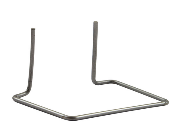 GRAFFETTE ONDINA UNIPLAST FD di base ø 0,8 mm n°10 acciaio inox Conf. 100 PZ