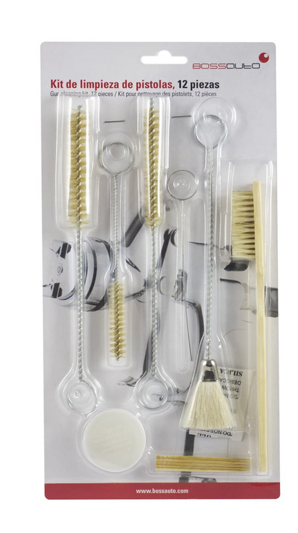 KIT SCOVOLINI base (blister) per la pulizia aerografi