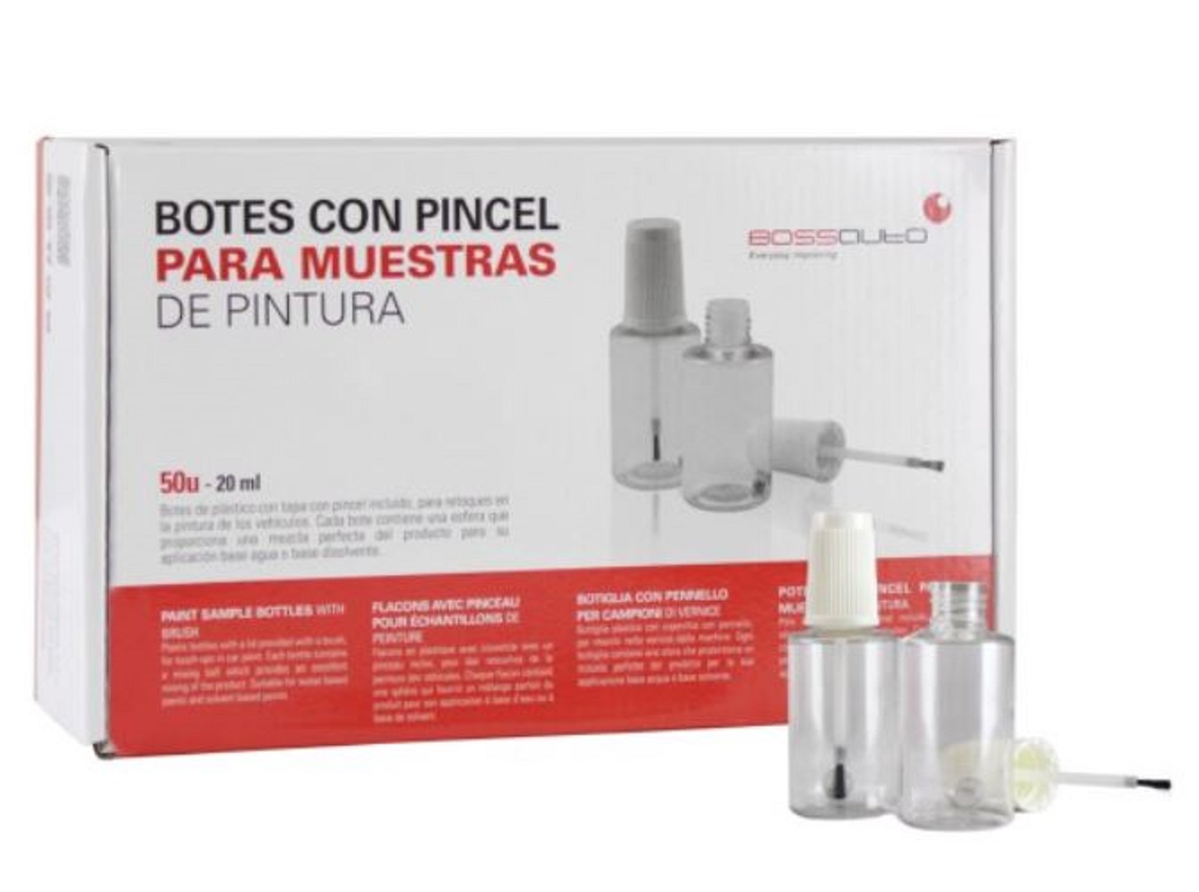 CONTENITORE CON PENNELLO E SFERA Conf. 50 PZ minimo vendibile