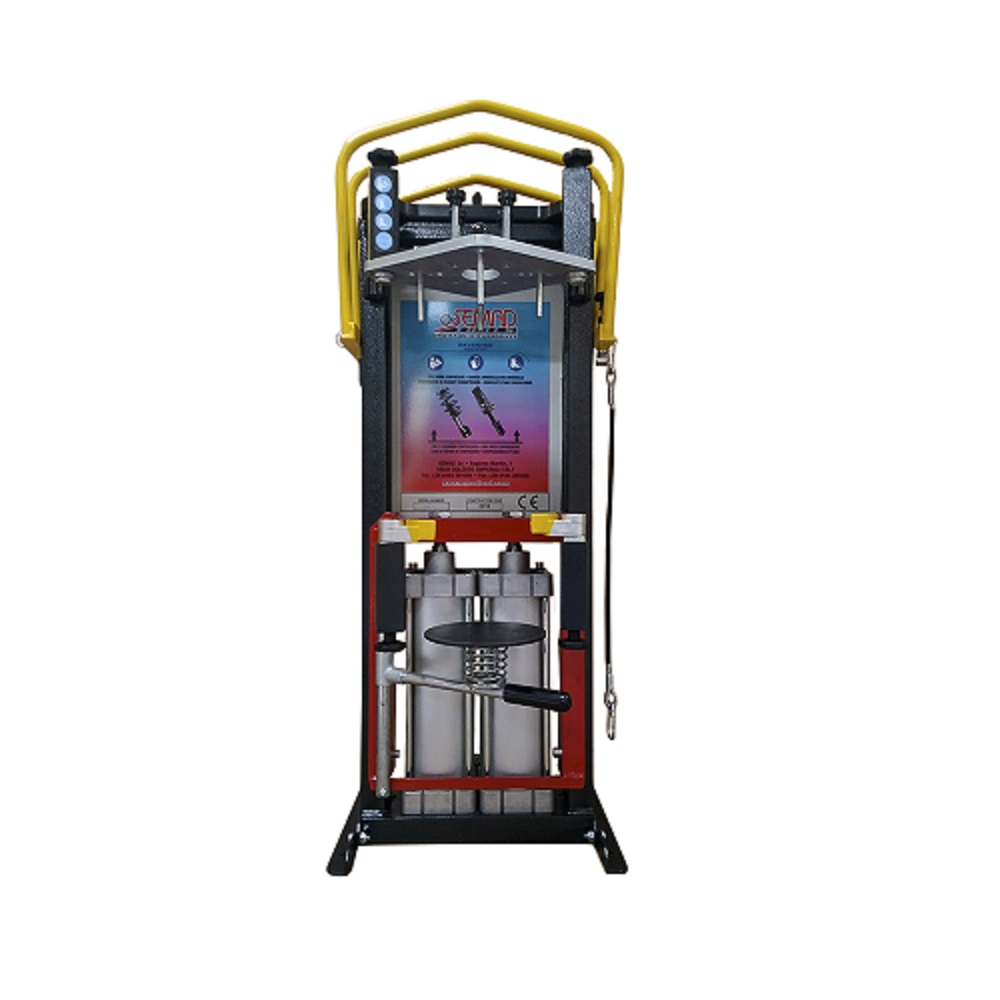 SMONTA AMMORTIZZATORI SIMPLY HERCULES 2.4 - CON PROTEZIONE, SCHERMO, PIATTELLO E PIASTRA