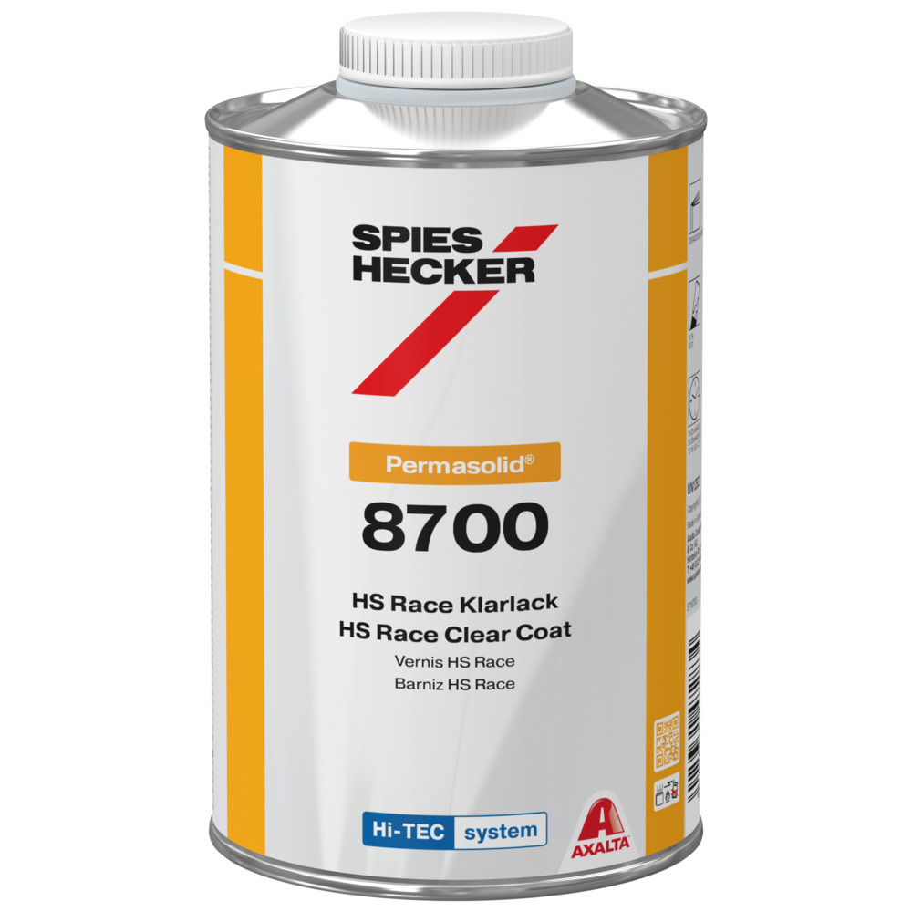 8700 TRASPARENTE HS RACE CLEARCOAT LT 5