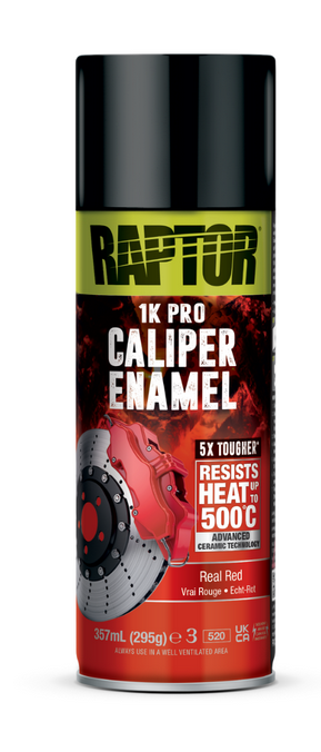 BOMBOLETTA PINZA FRENI U-POL RAPTOR Caliper Enamel - REAL RED ML 357