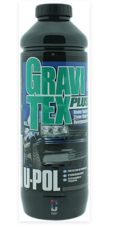 PROTETTIVO SOTTOSCOCCA U-POL Gravitex Plus Hs Stone Protector - BLACK