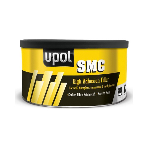 STUCCO U-POL SMC poliest. con fibre di carbonio BLACK 1.1L