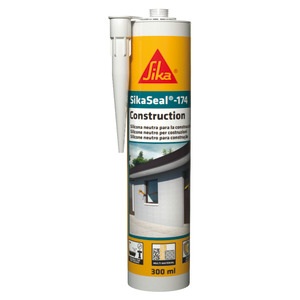 SIKASEAL 174 NEUTRO NERO CART300 SIKA MARINE