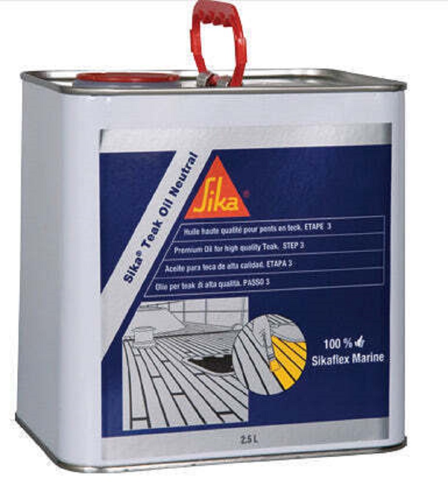 SIKA TEAK OIL NEUTRALLT 2,5 SIKA MARINE