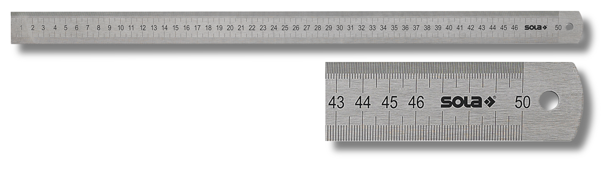 METRO IN ACCIAIO RIGIDO LSB300