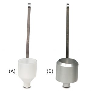 TAZZA DI VISCOSITA' FORD n° 4 - in alluminio, ugello inox (ASTM D 333, D 365,D 1200) certificato incluso