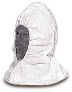 CAPPUCCIO TYVEK PIENO FACCIALE con elastico viso+nuca cm 45 CF 100 PZ