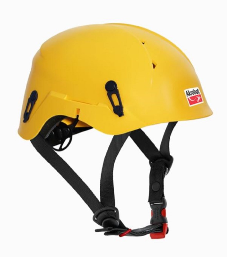 ELMETTO AKROBAT PER PONTEGGI FALKNER ( colori disponibili bianco -giallo)