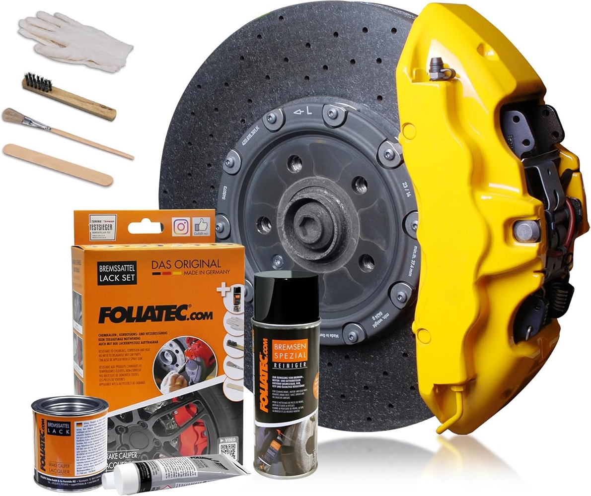 FOLIATEC KIT VERNICE PINZA FRENI GIALLO