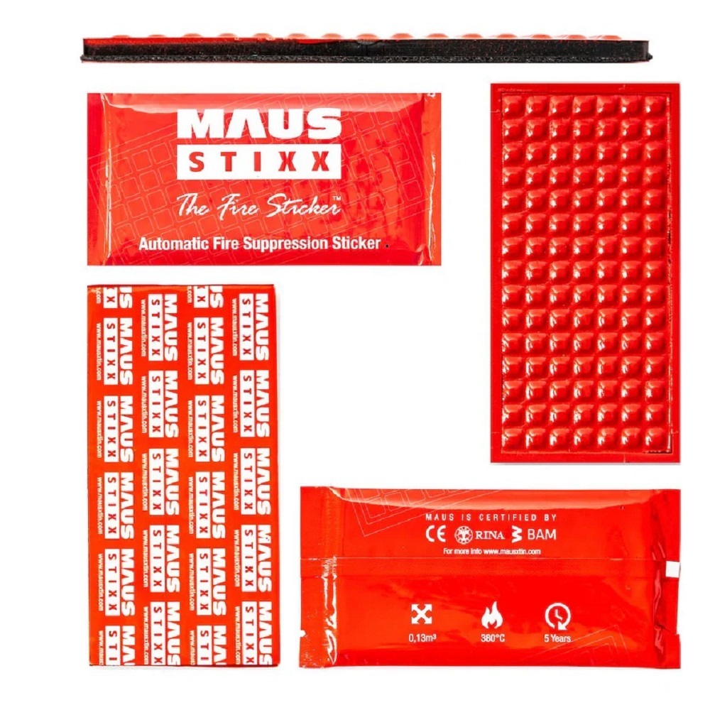 MAUS STIXX STICKER ANTINCENDIO