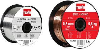 BOBINA FILO ALLUMINIO 0.8mm 0,5kg