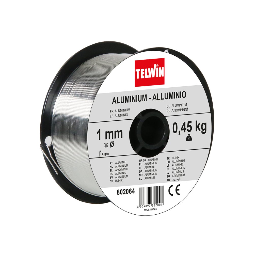 BOBINA FILO ALLUMINIO 1mm 0,45kg