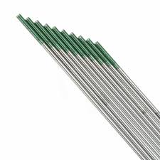 ELETTRODO TUNGSTENO VERDI D.2,4 PER ALLUMINIO PZ 10 Conf. 10 PZ