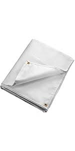 COPERTA ANTI-CALORE 1100° bianca per protezione interni auto