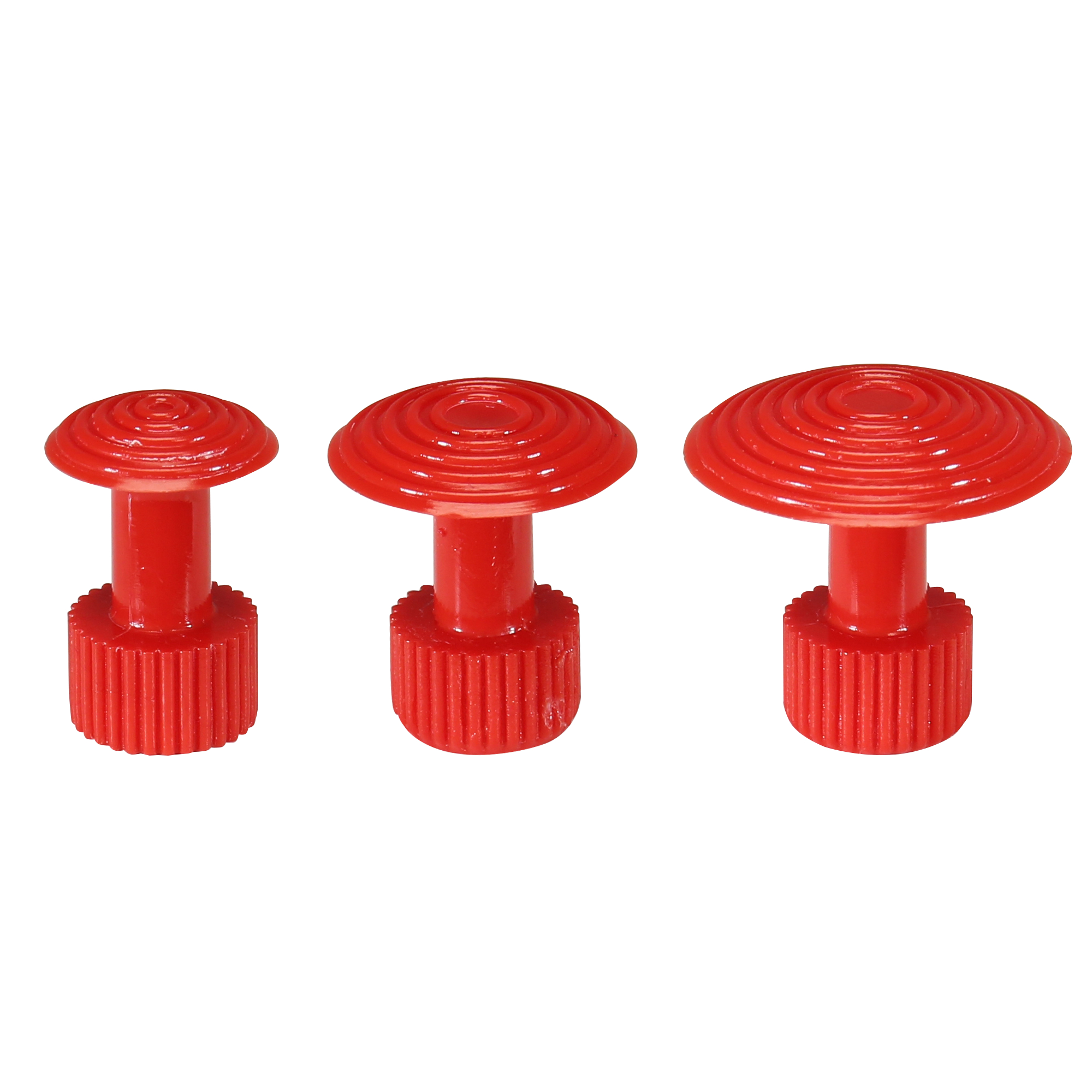 VENTOSE SFERICHE ROSSE 3 PZ