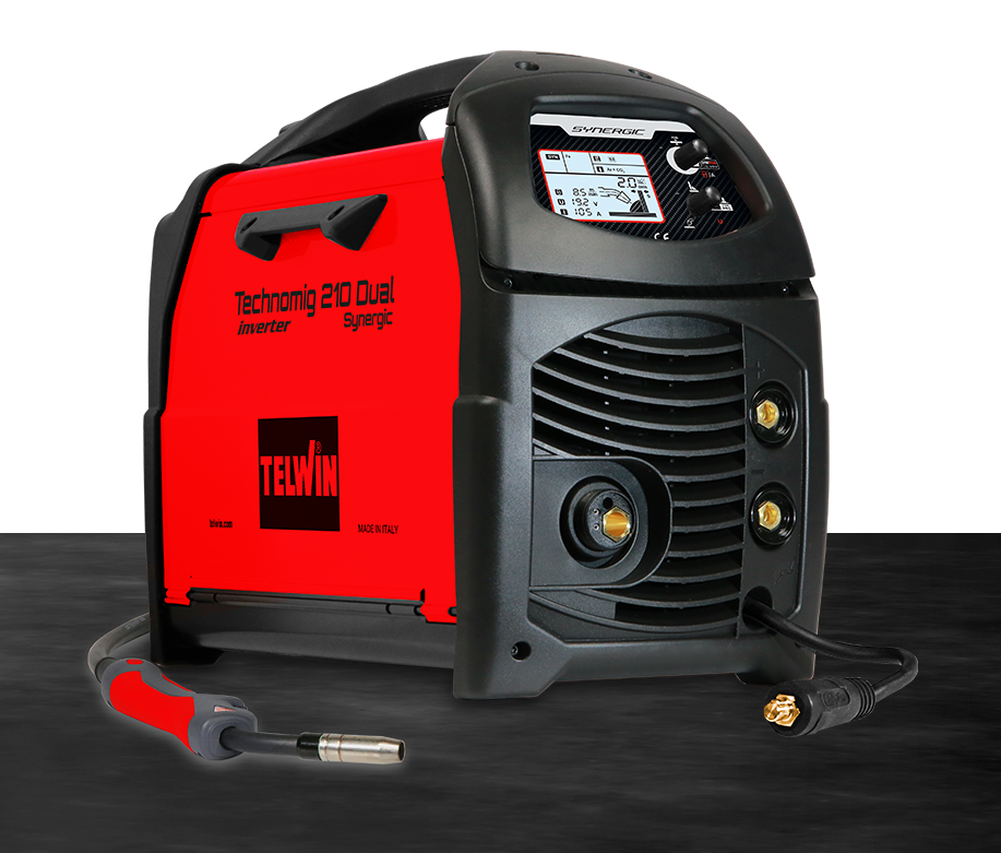 SALDATRICE TECHNOMIG 210 DUAL SYNERGIC 230V