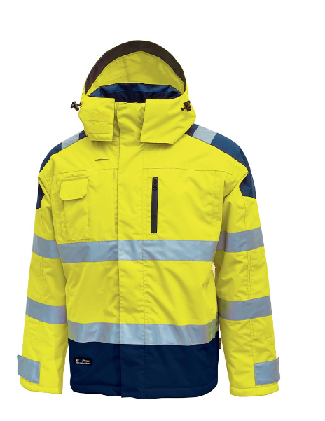 GIACCA U-POWER DEFENDER IMPERMEABILE FLUO-GIALLO tg. M