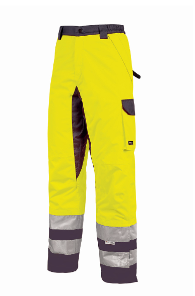 PANTALONI U-POWER SUBU IMPERMEABILE FLUO-GIALLO tg. M