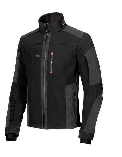 GIACCA U-POWER SOFT SHELL RALLY Black Carbon TG.M