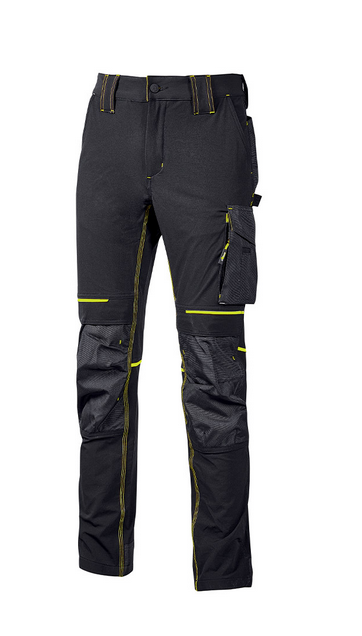 PANTALONI    U-POWER ATOM BLACK CARBON