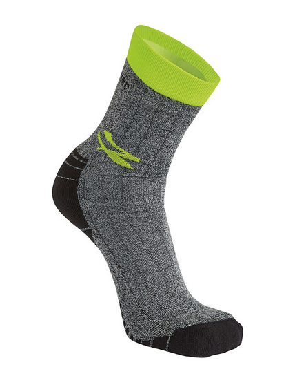 CALZINO U-POWER GIADY Yellow Fluo Conf= 2 Pz