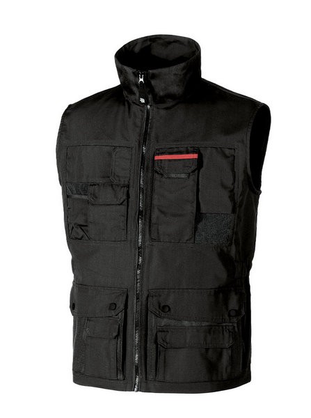 GILET U-POWER FIRST Black Carbon TG.M