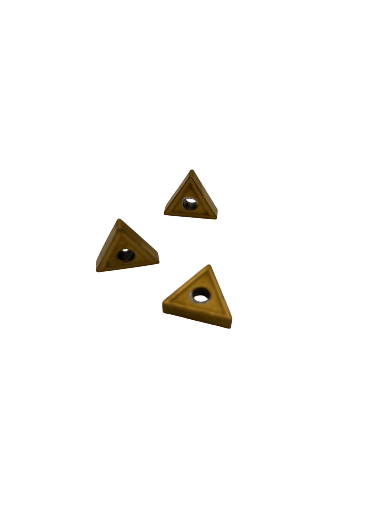 KIT N° 3 TRIANGOLI IN CARBURO DI TUNGSTENO